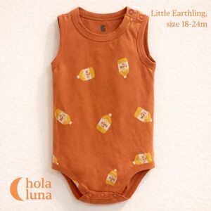 🐻 LITTLE EARTHLING SPF ONESIE
